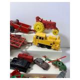 Auburn Rubber Co. Convertible Cadillac Batman, Tractor, Mixed Vintage Toy Lot