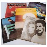 Vintage Record Albums Michael Jackson, Boston, Hall and Oates