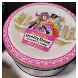 Vintage Snack Tin Lot Cookies, Cracker Jack, Popcorn, Schwans Ice Cream