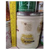 Vintage Snack Tin Lot Cookies, Cracker Jack, Popcorn, Schwans Ice Cream