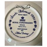 Copenhagen Porcelain B&G Plates
