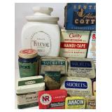 Vintage Tins Medical Tins Advertising Lot