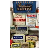 Vintage Tins Medical Tins Advertising Lot