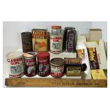 Lot of Vintage Baking Advertising Tins Containers