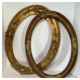 Two Vintage Oval Frames
