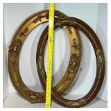 Two Vintage Oval Frames