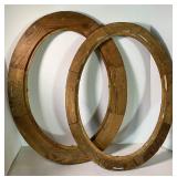 Two Vintage Oval Frames
