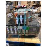 28 Boxes of TrafficMaster Baja Gray 12 in. x 12 in. Matte Ceramic Floor and Wall Tile (15 sq. ft. /Case) Customer Returns See Pictures