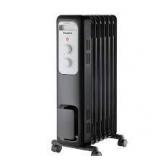 Lot of Pelonis 1,500-Watt Oil-Filled Radiant Electric Space Heater with Thermostat Customer Returns See Pictures