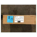 CATALINA Flex 8 ft. Matte Black Integrated LED Ceiling Mounted Hardwired Track Lighting Kit with Flat Cylinder Black Head  Customer Returns See Pictures