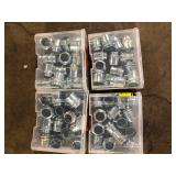 :Lot of Halex 1 in. Standard Fitting Electrical Metallic Tube Set-Screw Connectors (15-Pack) Customer Returns See Pictures