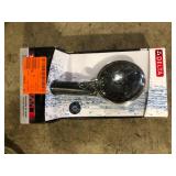 Delta 7-Spray Patterns 1.75 GPM 4.19 in. Wall Mount Handheld Shower Head in Matte Black Customer Returns See Pictures