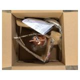 Westinghouse Boswell 1-Light Washed Copper LED Mini Pendant with Frosted Prismatic Acrylic Lens Customer Returns See Pictures