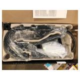 Delta Marca Single-Handle Pull-Down Sprayer Kitchen Faucet with ShieldSpray Technology in Matte Black Customer Returns See Pictures