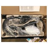 Delta Marca Single-Handle Pull-Down Sprayer Kitchen Faucet with ShieldSpray Technology in Matte Black Customer Returns See Pictures