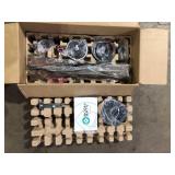 QRMOK R3 52 in. Indoor Ceiling Fan with Light and Remote,Quiet Reversible DC Motor and 3 CCT Light Kit,Black Attractive Design Customer Returns See Pictures