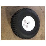 Powercare Universal 20 in. x 8 in. Rear Wheel Assembly for Lawn Tractors and Zero-Turn Mowers Customer Returns See Pictures