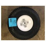 Powercare Universal 20 in. x 8 in. Rear Wheel Assembly for Lawn Tractors and Zero-Turn Mowers Customer Returns See Pictures