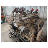 Cummins VTA-28G1 4 cycle 12 cylinder diesel Generator Engine
