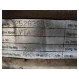 Cummins VTA-28G1 4 cycle 12 cylinder diesel Generator Engine