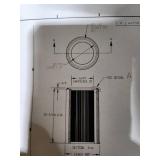 Set of 3 Parker Hydraulic Filters and 1 large air filter