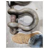 Collection of Industrial Shackles and Lifting Chains