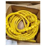 Yellow Pro-Tec-To Spiral Wrap Hose Protector