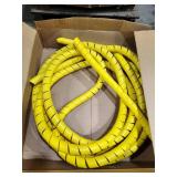 Yellow Pro-Tec-To Spiral Wrap Hose Protector