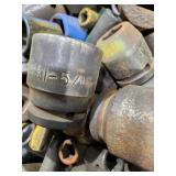 Large Collection of Various Impact Sockets
