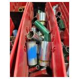 Collection of Various SAE and Metric Sockets