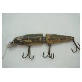 Vintage CCBCO Glass Eyed Pikie, jointed Fishing Lure
