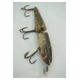 Vintage CCBCO Glass Eyed Pikie, jointed Fishing Lure