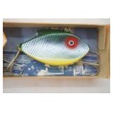 Vintage Burke Flex Plug "Wee Gillie" Fishing Lure