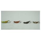 Vintage Spoonplug Lures 4ct