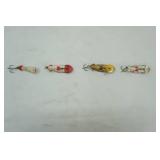 Vintage Spoonplug Lures 4ct