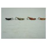 Vintage Spoonplug Lures 4ct