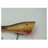 Vintage Creek Chub Plunker wooden Fishing Lure