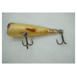 Vintage wooden frog popper Fishing Lure
