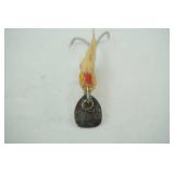 Vintage Arbogast "Lil Bass" rubber minnow Lure