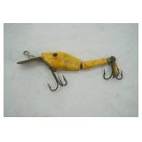 Vintage Arbogast  "Hula Popper" jointed Fishing Lure