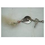Vintage Al Foss "Shimmy Spinner" Fishing Lure