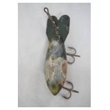 Vintage wooden Bomber Fishing Lure