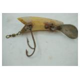 Vintage Helin Flatfish Lazy Ike Lure