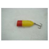 Vintage popper fishing lure- plastic