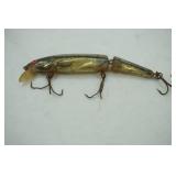 Vintage Bomber jointed fishing lure