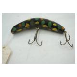 Vintage wooden Helin Flatfish Lure