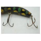 Vintage wooden Helin Flatfish Lure