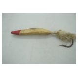 Vintage large fish hook lure- heavy