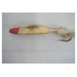 Vintage large fish hook lure- heavy