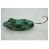 Vintage topwater frog lure